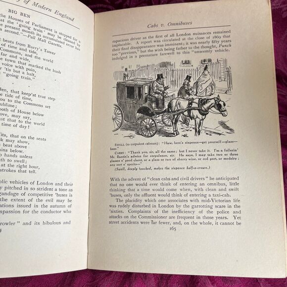 Mr. Punch's History of Modern England by Charles L. Graves. In Four Vols. Vol II - Picture 9 of 12